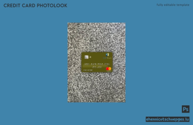 Äquatorialguinea BGFI Bank Mastercard Photolook Beispielvorschau